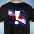 Puppy Pride Flag Exclamation Point Premium Unisex T-Shirt